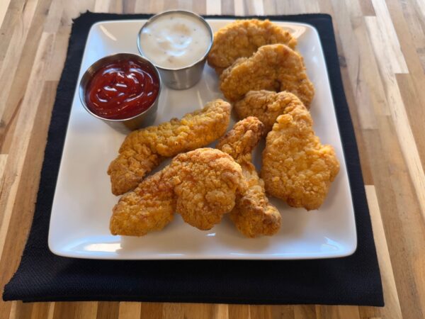 Fully Cooked Crispy Chicken Breast Strips (5LBS)