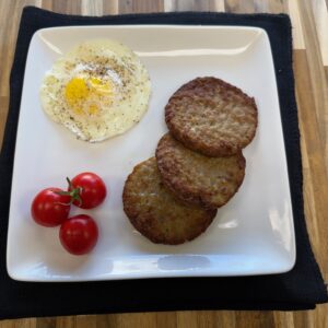 Partially Cooked Sausage Patties (2 LBS)