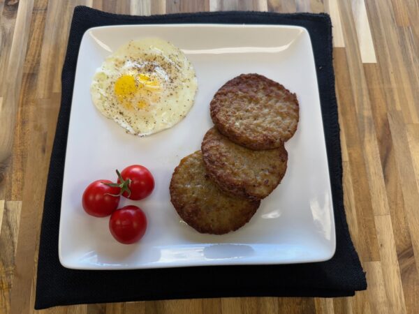 Partially Cooked Sausage Patties (2 LBS)